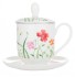 Kr�utertasse mit Deckel und Sieb Lotta