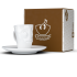 Espresso Mug "lecker" - Hartporzellan