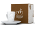 Espresso Mug "vergn�gt" - Hartporzellan