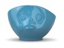 Schale schmollend in blau