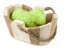 Holzwanne mit Schaf