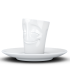 Espresso Mug "vergn�gt" - Hartporzellan