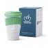 To-Go Becher "lecker mint" - Hartporzellan