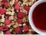 naturbelassener Fr�chtetee Himbeer Rhababer