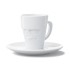 Espresso Mug "grummelig" - Hartporzellan