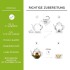 Gr�ner Erbl�htee in Holzbox - 12er Set