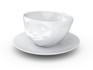 Kaffeetasse lecker, draufsicht