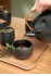 Teeschale Japandi black