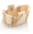 Holzwanne f�r Schafseife